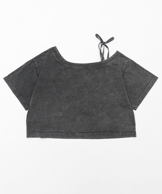 WEGO 2WAYオフショルショートT 柄3