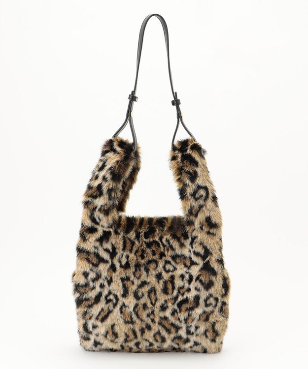 23区 【CLASSY.1月号掲載】レオパード ファー バッグ レオパード