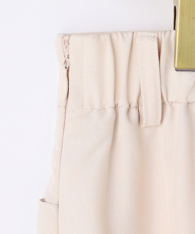 組曲 【先行予約】【WEB限定】スムースクロス ハーフパンツ アイボリー系