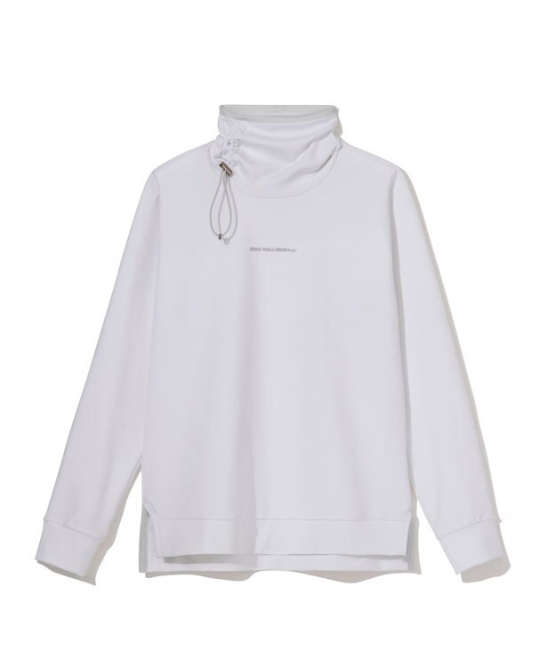 ZERO HALLIBURTON 【ストレッチ・UVカット】 シャーリングプルオーバー ZHG-W5A3 85135 ホワイト
