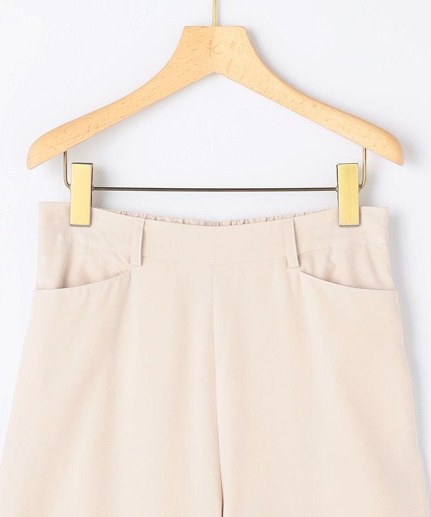 組曲 【先行予約】【WEB限定】スムースクロス ハーフパンツ アイボリー系