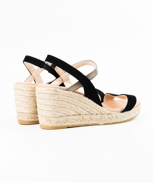 gaimo 【GAIMO/ガイモ】バイカラーヒールサンダル/GAEL-RS ブラック