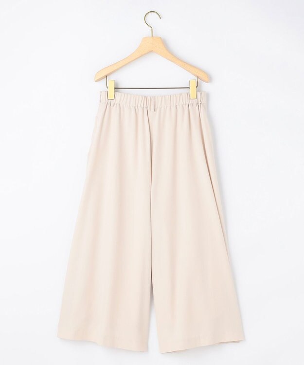 組曲 【先行予約】【WEB限定】スムースクロス ハーフパンツ アイボリー系