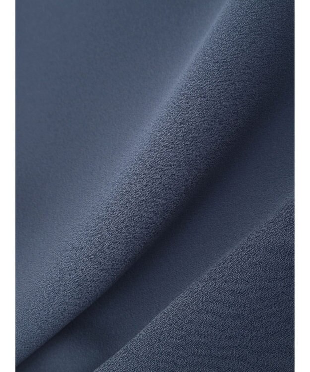 Green Parks armonia．配色シャツワンピース Blue