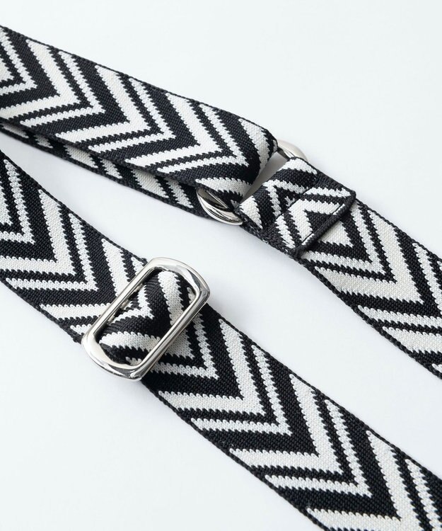 TRICOTE KNIT SHOULDER STRAP／ニットショルダーストラップ 25HERRINGBONE