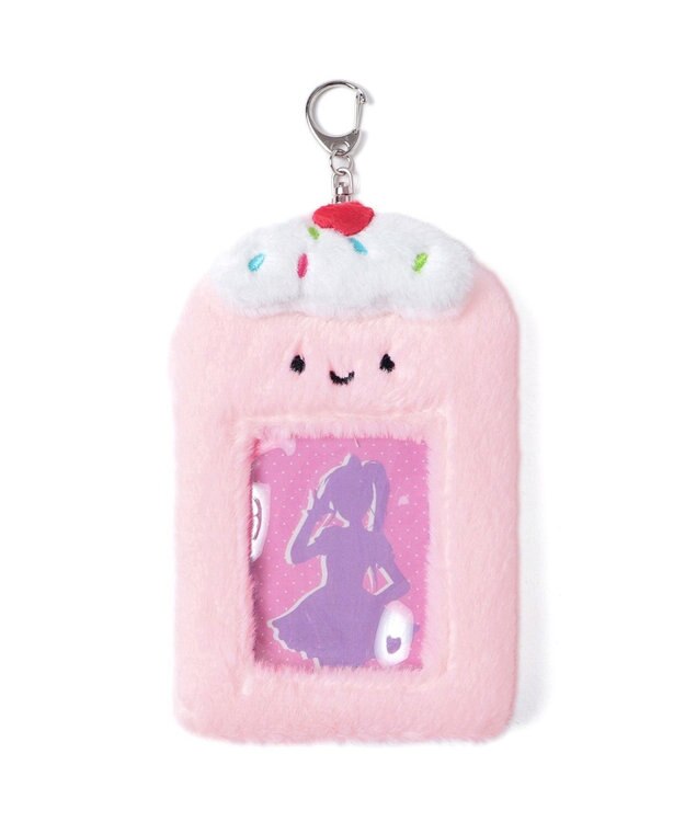 WEGO ふわふわぬいカードホルダーキーホルダーA 柄5