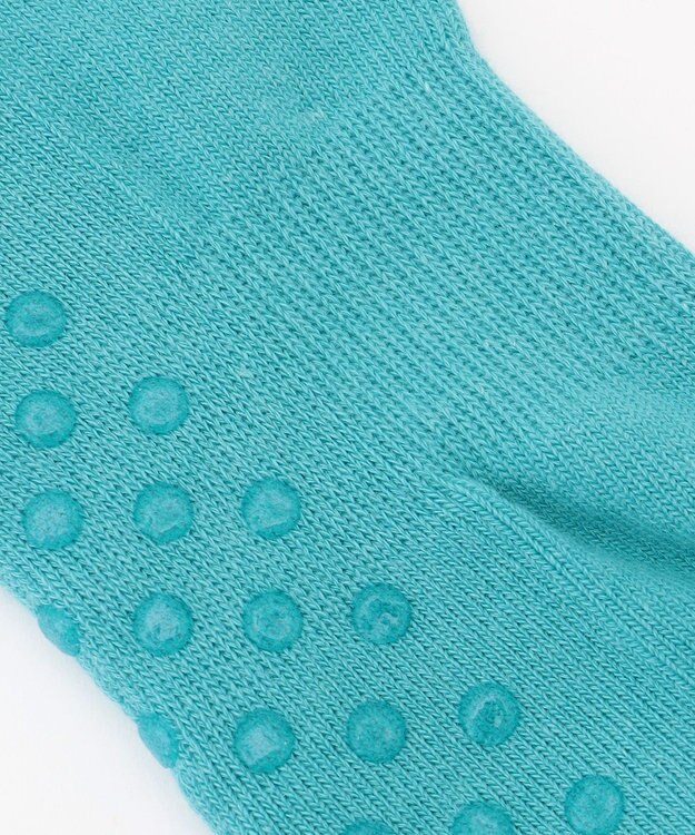 PW CIRCULUS 【虫よけ加工】【MEN】ブランドロゴ ショートソックス  ゴルフ ブルー系