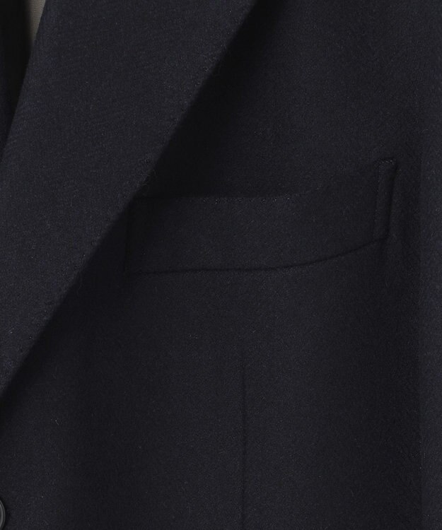 GOTAIRIKU ウールカシミヤビーバー_チェスター ネイビー系8