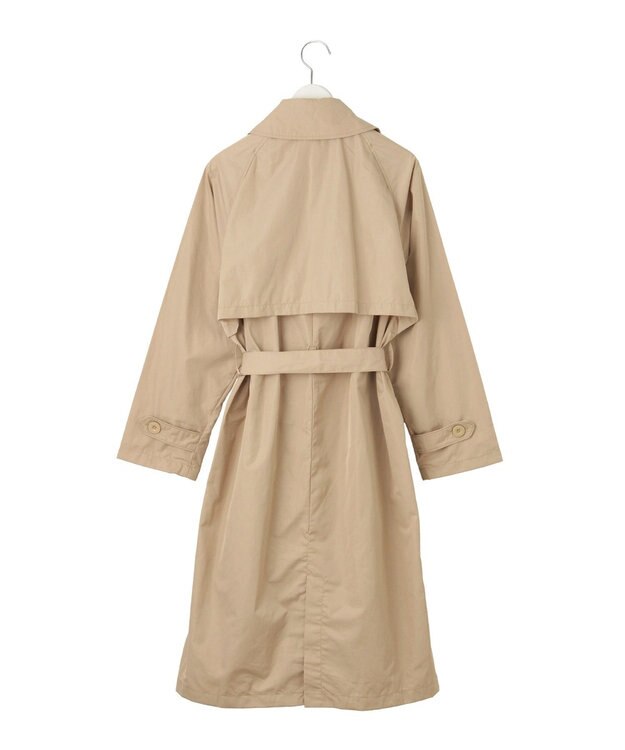 MOONBAT 【撥水】LIGNAGGIO ベルト付トレンチコート ベージュ