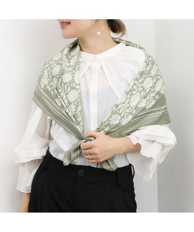 UNBILLION カシュカシュ cachecache / WEB限定アソート大判スカーフ ディー