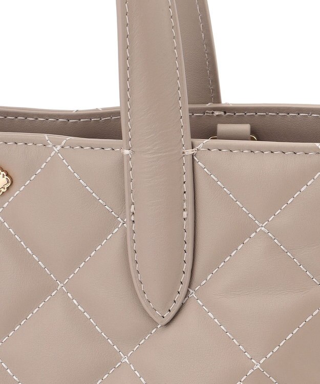 TOCCA SUGAR CUBE 2WAY BAG ショルダーバッグ ベージュ系