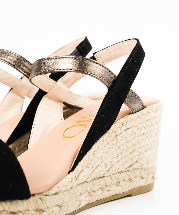 gaimo 【GAIMO/ガイモ】バイカラーヒールサンダル/GAEL-RS ブラック