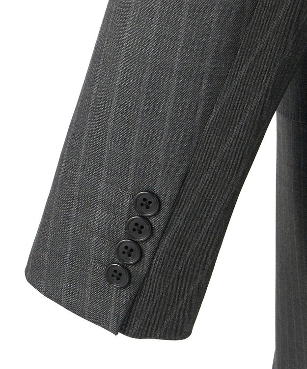 J.PRESS MEN 【WEB・一部店舗限定】インテリジェントストライプ スーツ / 総裏 グレー系2
