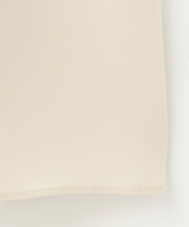 自由区 L シルキータッチティアード ドレス エクリュ