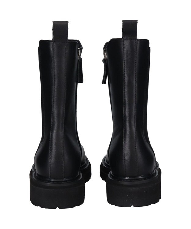 Bridget Birkin 【PARADIS COULEUR】防滑ソール撥水サイドゴアショートブーツ ブラック