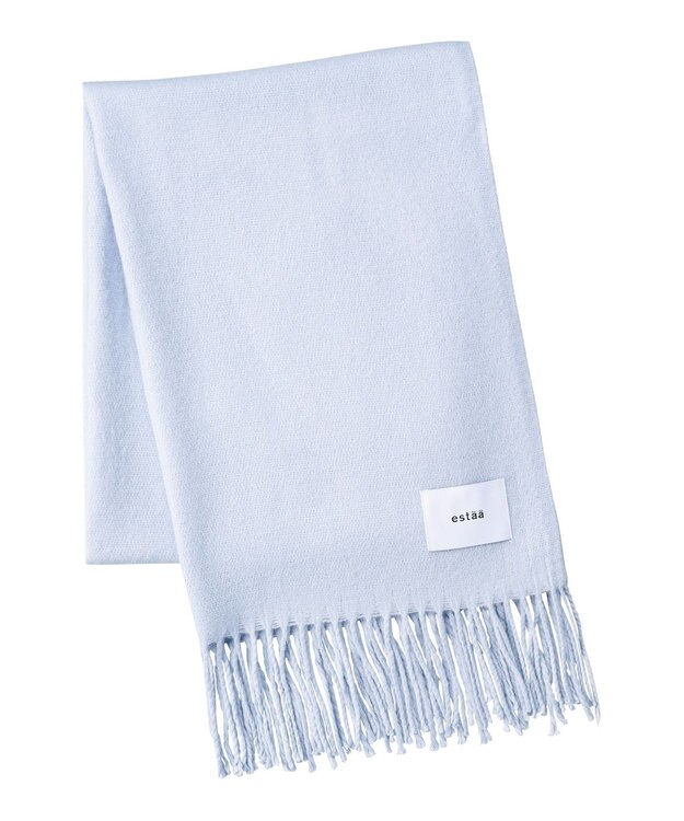 MOONBAT estaa パフィーラメストール 無地／手洗い可 ライトグレー