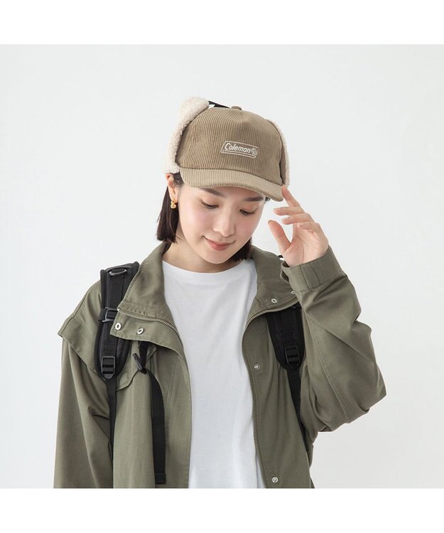 林八百吉商店 Coleman フライトキャップ ベージュ