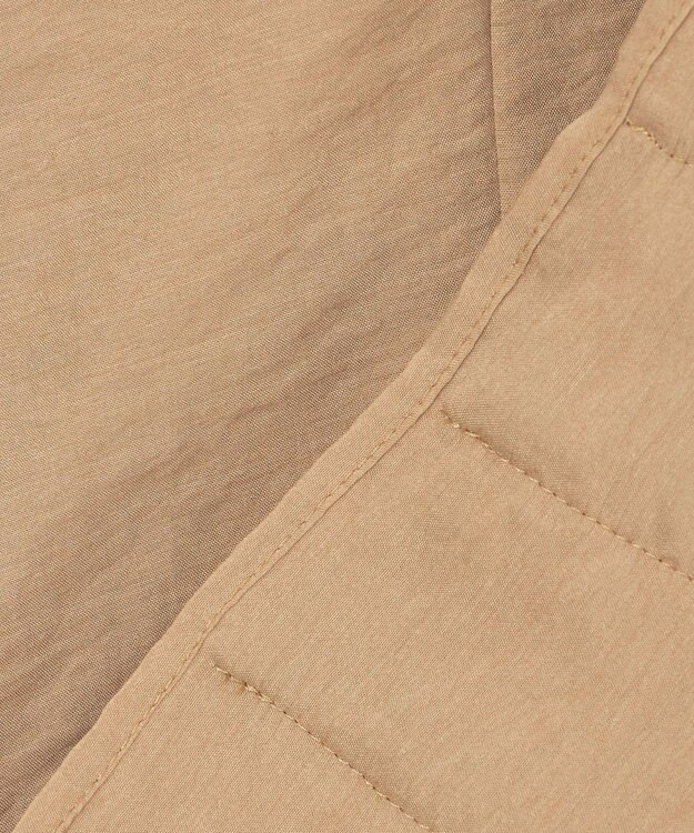 23区 【GOLD LABEL】シアーシルク ブラウス キャメル系