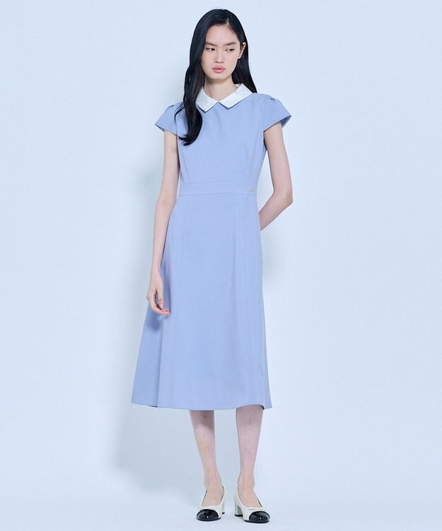 TOCCA 【00サイズあり】CALLA LILY SILHOUETTE ドレス サックスブルー系