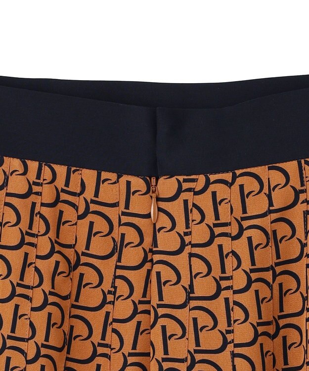 BEIGE， MONT THABOR / ロゴスカート Tan×Navy