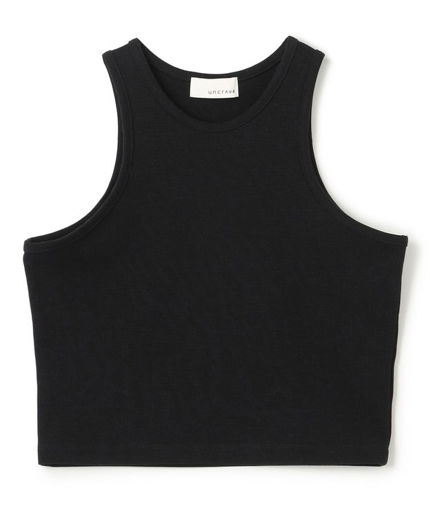 uncrave コットンミラノ アメスリ トップス（uncrave WHITE） ブラック