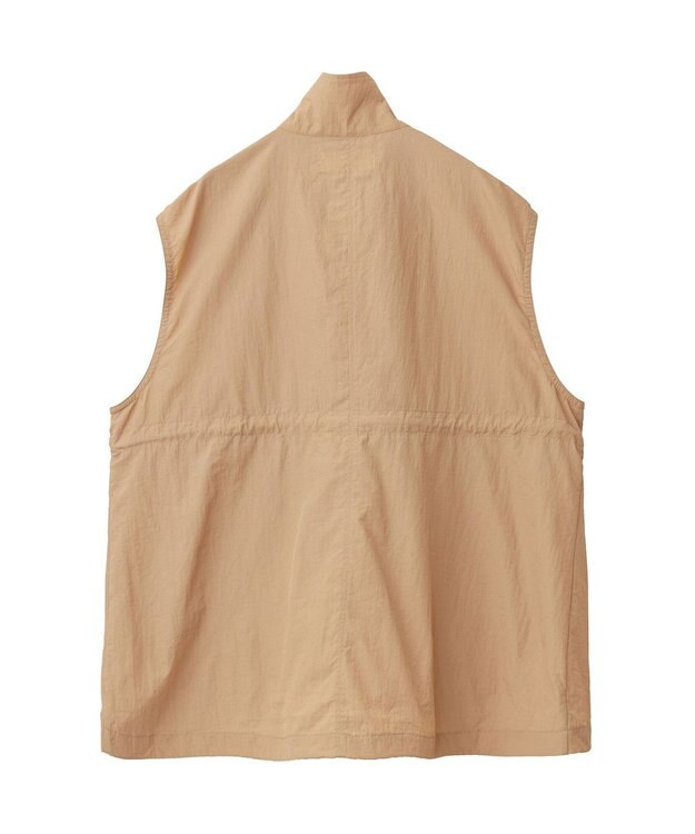 Green Parks ドロストスタンドライトベスト Pink Beige