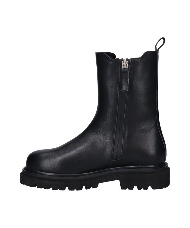 Bridget Birkin 【PARADIS COULEUR】防滑ソール撥水サイドゴアショートブーツ ブラック