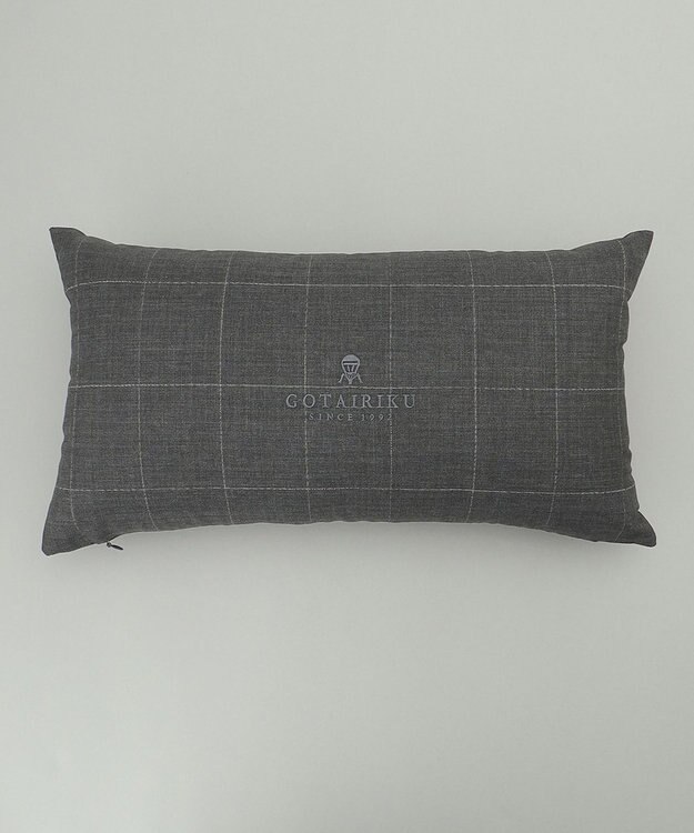 GOTAIRIKU アーカイブ生地使用クッション ライトグレー系4