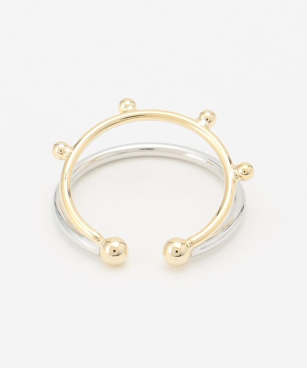 GRACE CONTINENTAL レイヤードイヤカフ バイカラー