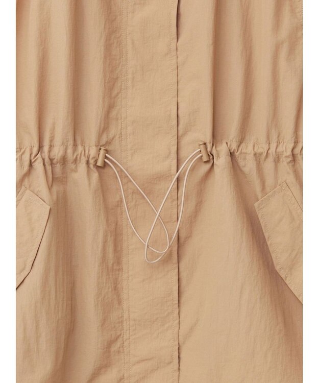 Green Parks ドロストスタンドライトベスト Pink Beige