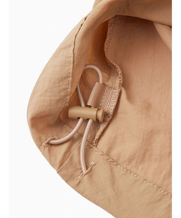 Green Parks ドロストスタンドライトベスト Pink Beige