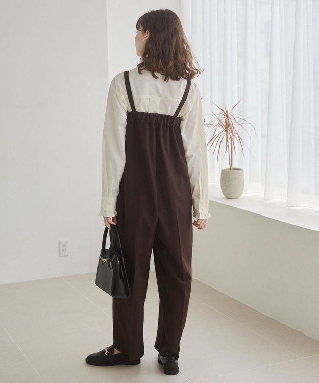 WEGO 【ANGIE VINTAGE】ベアオールインワン ブラウン