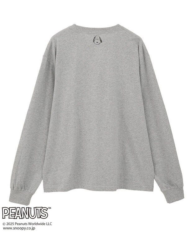 Green Parks ■PEANUTS ミュージカルノート ロンTEE Gray
