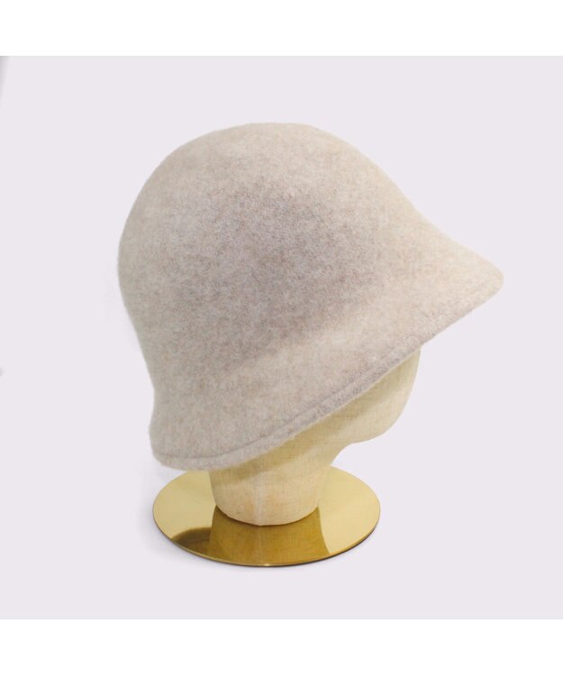 ATRENA 【日本製】FLUFFLY ウールバケットハット ベージュ