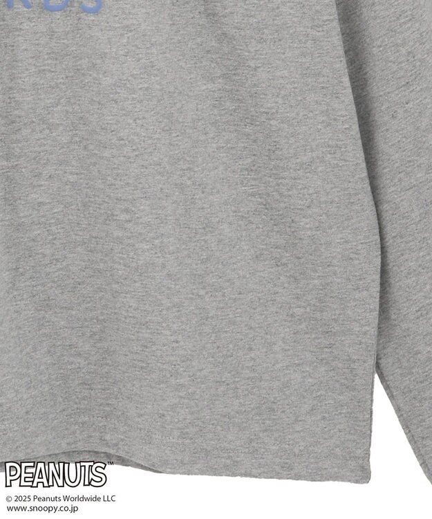 Green Parks ■PEANUTS ミュージカルノート ロンTEE Gray