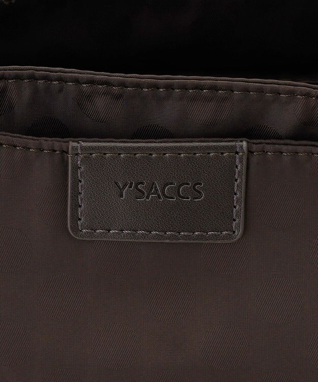 Y'SACCS 【ドットジャカード】トラベルショルダーリュック mini チョコ
