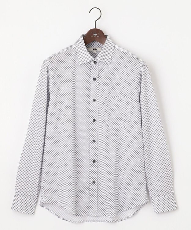 JOSEPH ABBOUD 【快適な着心地・イージーケア】ジャージーシャツ ダルブルー系5