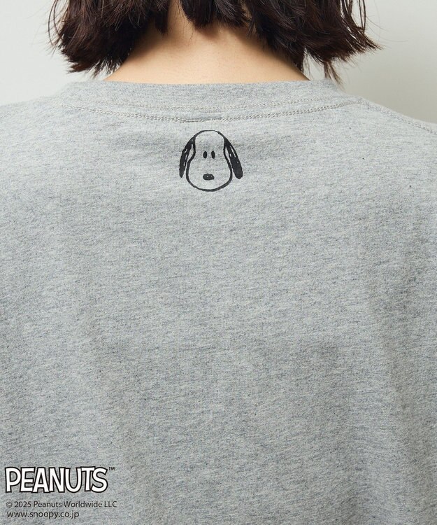 Green Parks ■PEANUTS ミュージカルノート ロンTEE Gray