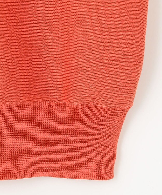 J.PRESS LADIES S 【WEB限定カラーあり・洗える・抗菌防臭】COTTON POLYESTER ドルマンスリーブ ニット 【WEB限定】オレンジ系