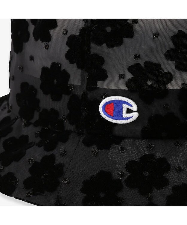 林八百吉商店 Champion　シアーフラワーハット ブラック