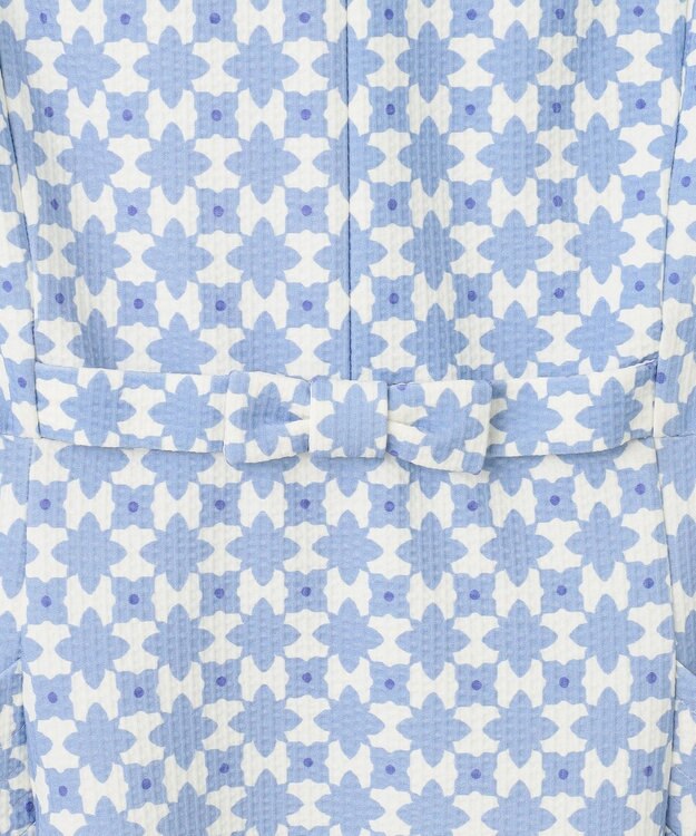 TOCCA 【洗える！】FOUR LEAVES ドレス ブルー系5