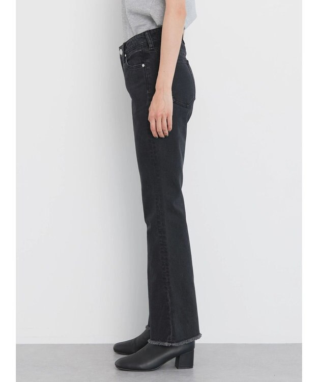 AMERICAN HOLIC マチ付きフレアデニム Black