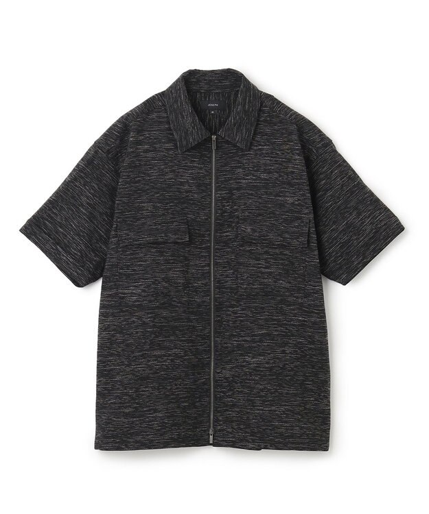 JOSEPH HOMME スムーススラブストレッチ　CPOシャツ ブラック系