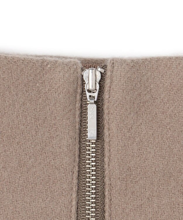 uncrave メルトンリバー ミニスカート トープ