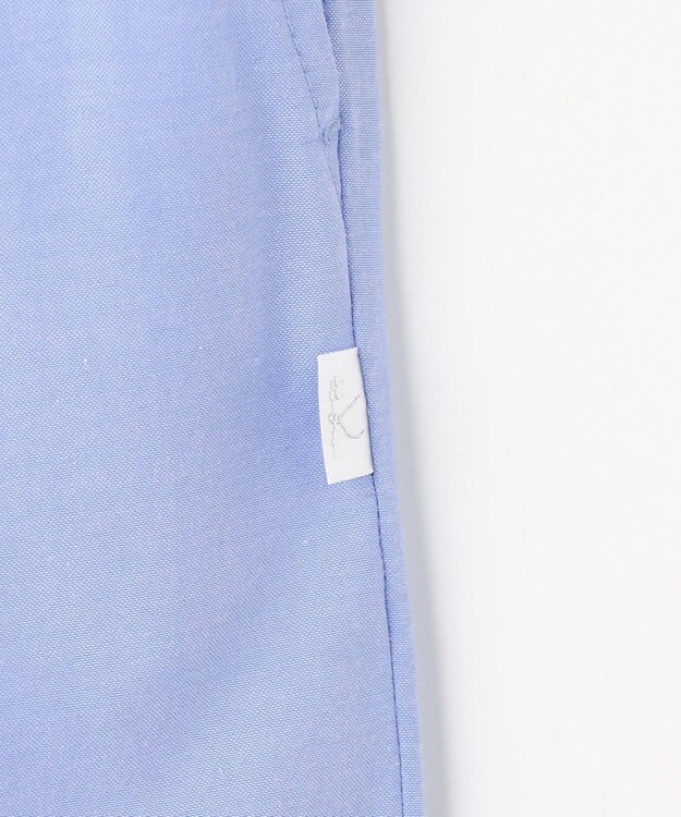 組曲 KIDS 【110-140㎝】 クロップドカフスパンツ サックスブルー