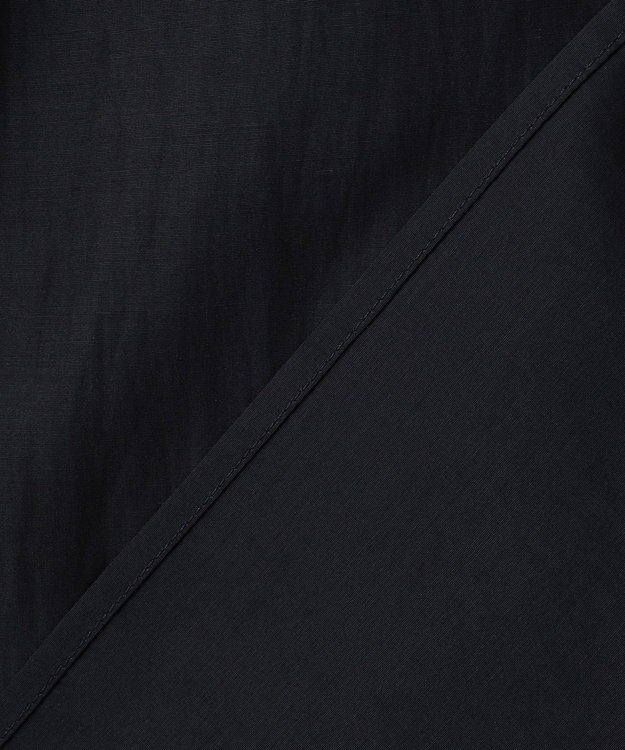 ICB 【WEB限定・洗える】 バンドカラーワンピース ブラック系