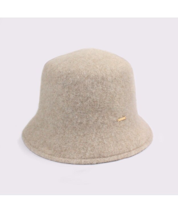 ATRENA 【日本製】FLUFFLY ウールバケットハット ベージュ