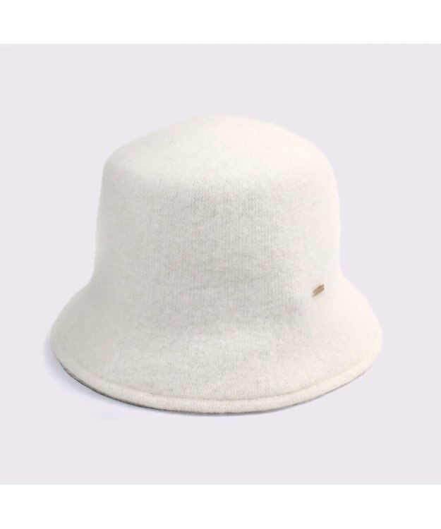 ATRENA 【日本製】FLUFFLY ウールバケットハット アイボリー