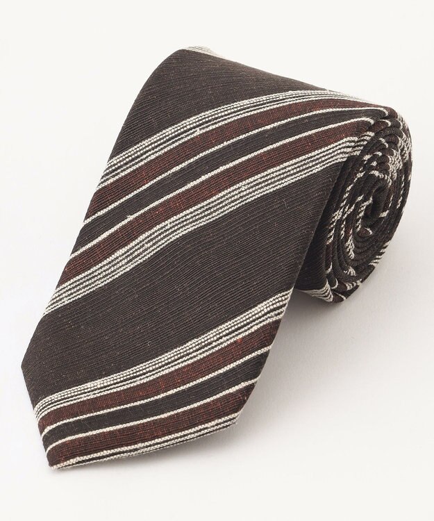 JOSEPH ABBOUD レジメンタル　ネクタイ ネイビー系5