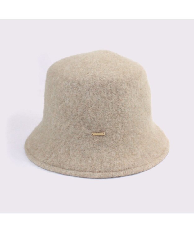 ATRENA 【日本製】FLUFFLY ウールバケットハット ベージュ